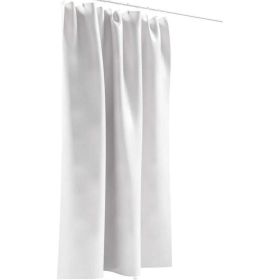 Занавеска для ванной комнаты MY SPACE CAPITAL white 180x240 Polyester PR180240006 (артикул 24790881) – фото 1