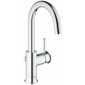 Смеситель для раковины GROHE BauClassic со сливным гарнитуром, высокий 23095000 (артикул 21976858) – фото 1