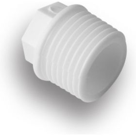 Заглушка AQUALINK ПП резьбовая 25х3/4, 100 шт 3685 (артикул 17361558) – фото 1