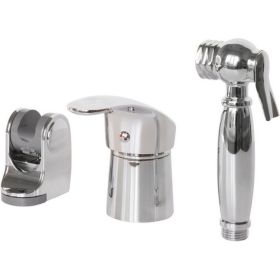 Смеситель для биде FRAP 40к F1221-2 б/отв, без излива, с гигиенической лейкой 519560 (артикул 16612364) – фото 1