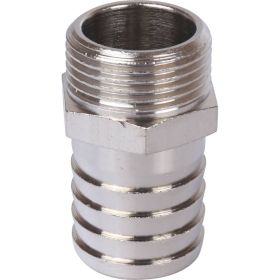 Штуцер STOUT Sft-0067-003425 нр никелированный 3/4"x25 RG008T5Q7GOB9C (артикул 26456254) – фото 1