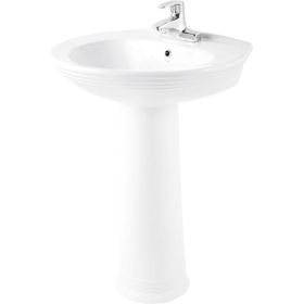 Раковина с пьедесталом Creo Ceramique MARSEILLE 630x520x845 MA3000+MA3010 00029797 (артикул 16472041) – фото 1