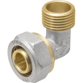 Угольник Rvc 20 х 1/2" ц/ш RC 00677 (артикул 15621928) – фото 1