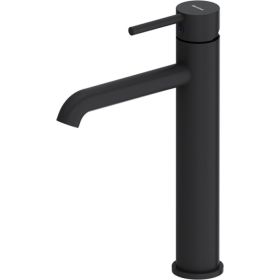 Смеситель для раковины Damixa Scandinavian Pure высокий, чёрный 360250300 (артикул 25912235) – фото 1