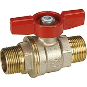 Шаровой кран Giacomini DADO полнопроходной, 1/2"", наружная/наружная, бабочка R913X023 (артикул 16161411) – фото 1