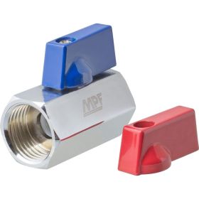 Шаровой кран-мини для стиральных/посудомоечных машин MPF 1/2" в/в ИС.080340 (артикул 22230999) – фото 1