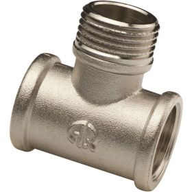 Тройник AQUALINK 1/2х1/2х1/2 вн-нар-вн (Цена за упаковку 10 шт.) арт. 2574 (артикул 17386872) – фото 1