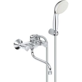 Универсальный смеситель с душевым гарнитуром GROHE Costa S NTempesta 2679210A (артикул 16046945) – фото 1