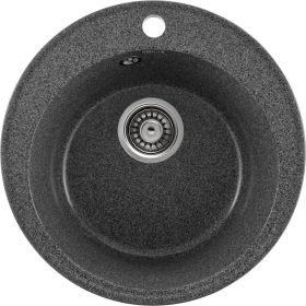 Кухонная мойка Gerhans A 05 24 ГРАФИТ /БЕЛАРУСЬ/ 475х475 мм А05-24 (артикул 18595447) – фото 1