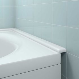 Акриловый плинтус бордюр для ванной BNV ПШ36 75 сантиметров, правая сторона 4603320007825 (артикул 25828103) – фото 1