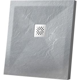 Поддон для душа VINCEA из искусственного камня, 900x900x25, серый VST-4SR9090G (артикул 26154959) – фото 1