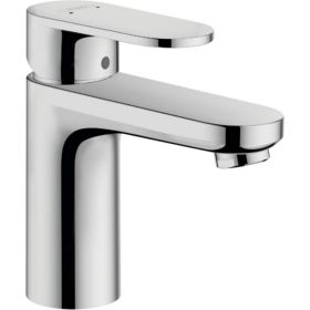 Смеситель для раковины Hansgrohe Vernis Blend 100, без сливного набора, латунь, хром 71580000 (артикул 19284906) – фото 1