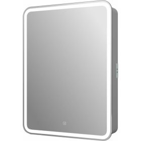 Зеркало-шкаф с подсветкой Art&Max PLATINO AM-Pla-550-800-1D-L-DS-F (артикул 23947683) – фото 1