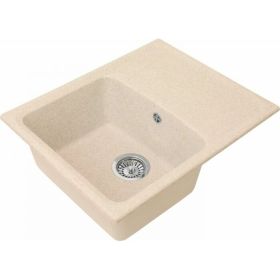 Кухонная мойка GreenStone GRS-17K цвет: бежевый GRS-17K-328 (артикул 17989771) – фото 1