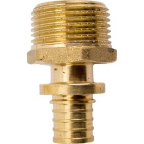 Переход РОСТерм НР 16-3/4" латунь FtransOut16-3/4brass (артикул 15746625) – фото 1