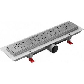 Душевой лоток Miano 900мм DROPS глянец, боковой слив D50 MS-90D (артикул 16048400) – фото 1