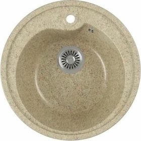 Кухонная мойка GreenStone GRS-45 цвет: песочный GRS-45-302 (артикул 18806154) – фото 1