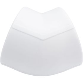 Угольник VALFEX PP-R белый, 75 мм, 45 градусов 10107075 127-0571 (артикул 16226243) – фото 1