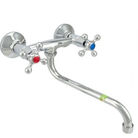 Двуручный смеситель Eleanti ELT6010 для мойки 0402.884 (артикул 16096022) – фото 1