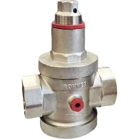 Редуктор давления ROMMER RVS-0008-000025 PN25 вн/вн 1 с выходом под манометр RG00921SM0D2BR (артикул 29269328) – фото 1