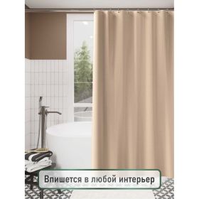 Шторка для ванной комнаты FORA 003-B (артикул 27694692) – фото 1