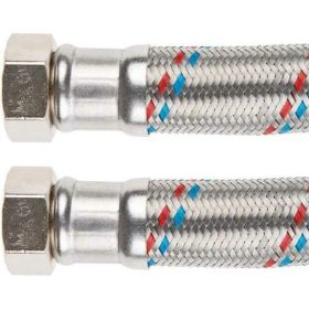 Гибкая подводка для воды AV Engineering гайка 1/2"" - гайка 1/2"", 300 см AVE200300 (артикул 23656785) – фото 1