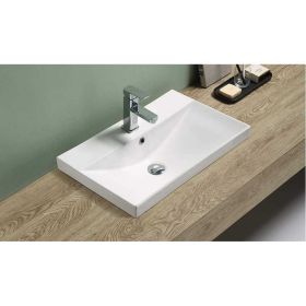 Керамическая раковина Velvex 9696-70 (артикул 27799280) – фото 1