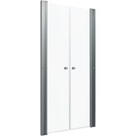 Душевая дверь Triton Дабл 90x185, хром, прозрачный Щ0000036861 (артикул 26722142) – фото 1