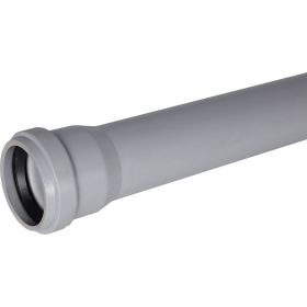Труба STOUT канализационная бесшумная d 58x1000 мм RG00921GB7U4V0 (артикул 28055426) – фото 1