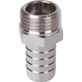 Штуцер STOUT Sft-0067-001216 нр никелированный 1/2"x16 RG008T5Q78LHBJ (артикул 26459294) – фото 1