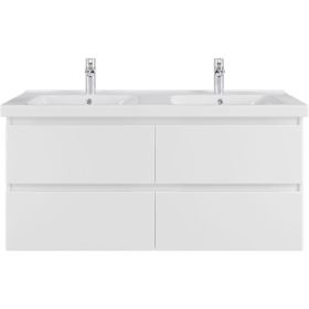 Комплект Sanstar подвесная тумба Riana 125 с раковиной Гармония 125 317.1-1.5.1.К (артикул 23014521) – фото 1