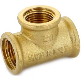 Тройник В 2 латунный Uni-Fitt 615G7770 (артикул 15615214) – фото 1