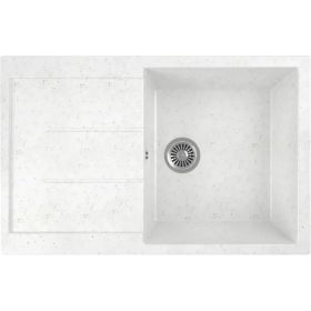 Кухонная мойка GreenStone GRS-25 цвет: белый GRS-25-331 (артикул 18806370) – фото 1