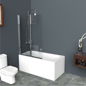 Душевая шторка на ванну BelBagno UNO-V-21-110/150-C-Cr (артикул 20156608) – фото 1