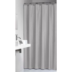 Штора для ванной с утяжелителем PRIMANOVA PREMIUM 180x200, PLE, серый DR-60060 (артикул 26089271) – фото 1