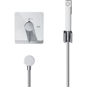 Смеситель с гигиеническим душем ROSE белый/хром ROSE R105C (артикул 26653070) – фото 1