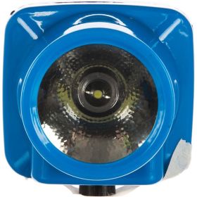 Налобный аккумуляторный фонарь, 220В, голубой, 0.4Вт LED, 1 режим, пластик Ultraflash LED5374 12427 (артикул 15906473) – фото 1
