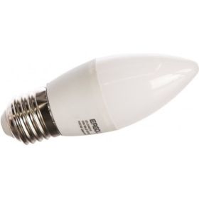 Электрическая светодиодная лампа Ergolux LED-C35-9W-E27-4K Свеча 9Вт E27 4500K 172-265В 13171 (артикул 15905378) – фото 1