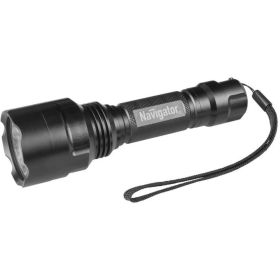 Фонарь Navigator, NPT-P03-18650, алюминий, профессиональный, 1 CREE LEDx10Вт, аккумулятор 3.7В, 2А 71583 (артикул 16287718) – фото 1