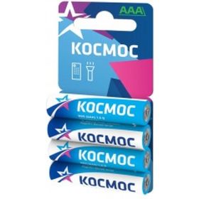 Элемент питания КОСМОС R03 4*BL KOCR034BL (артикул 16160443) – фото 1