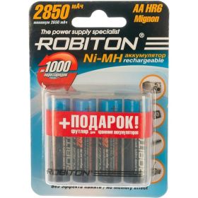 Аккумулятор ROBITON 2850MHAA-4/box BL4 /4 шт./ 9788 (артикул 15949009) – фото 1