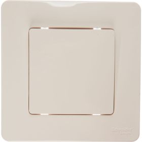1-клавишный переключатель Schneider Electric BLANCA 10А, 250B, МОЛОЧНЫЙ BLNVS010602 (артикул 16314283) – фото 1