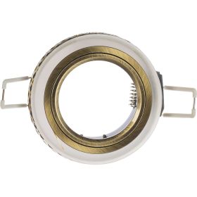 Светильник, Круг, Бронза/Белый, Gu5.3, 3W, LED 3000K Gauss Backlight BL082 (артикул 15629344) – фото 1