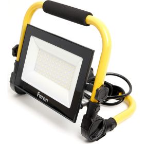 Светодиодный переносной прожектор FERON LL-515 70W, 6400K, IP65 41545 (артикул 18788682) – фото 1