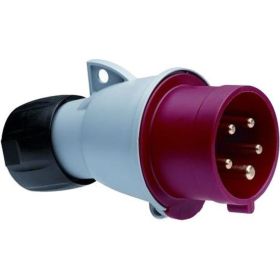 Электрическая вилка 63А 3P+E IP44 ABB 2CMA166752R1000 (артикул 15216468) – фото 1