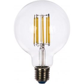 Светодиодная лампа Uniel LED-G95-15W/4000K/E27/CL PLS02WH. Форма шар, прозрачная. UL-00004865 (артикул 15932489) – фото 1