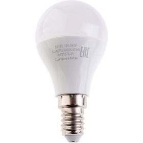 Лампа Gauss LED Elementary Шар 12W 880lm E14 3000K 53112 (артикул 15869353) – фото 1