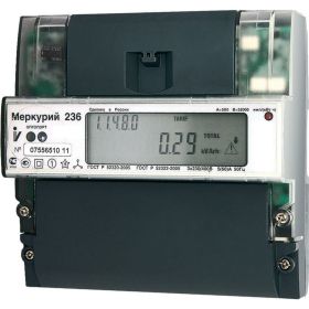 Электросчетчик Инкотекс Меркурий 236 ART-02 PQRS 3х230/400В 10 100 А 236ART02PQRS (артикул 16014843) – фото 1