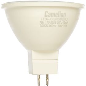 Светодиодная лампа 7Вт 220В Camelion LED7-JCDR/830/GU5.3 11656 (артикул 15559033) – фото 1