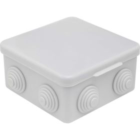 Распределительная коробка GUSI ELECTRIC 100х100х55, IP54, ОП, серый евро С3В108 (артикул 16032762) – фото 1
